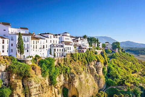 Casas blancas sobre el Tajo de Ronda, excursión privada desde Sevilla