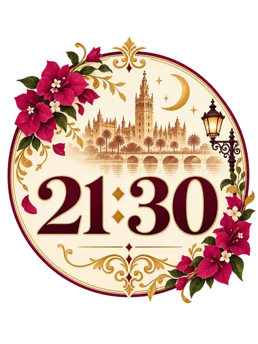 Medallón ornamental de la sesión de las 21:30